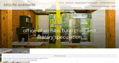 Desktop Screenshot of brijuniarquitectos.com